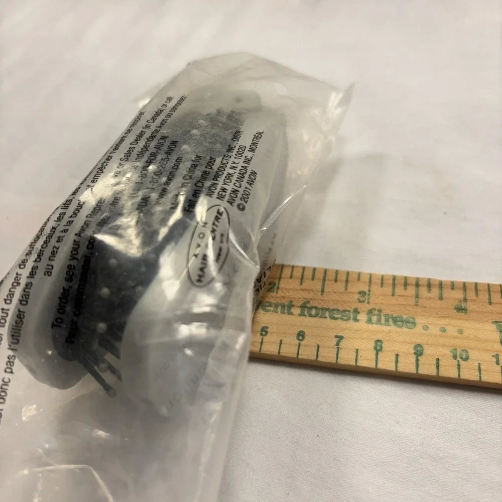 New Sealed 2000 Avon Advance Techniques Styling Tool Folding Brush with Mirror